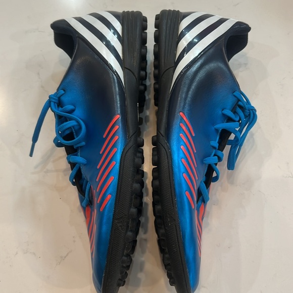Adidas Predator Predito Soccer Cleats Men 11.5  Blue/Orange/White sport athletic - Picture 5 of 7